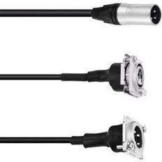 PSSO Patch Cable XLRFS/1xXLRM,1xXLRMS 1m, Patch