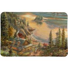 Carpets Bed Bath & Beyond Laural LLC Thomas Kinkade Lakeside Splendor Green