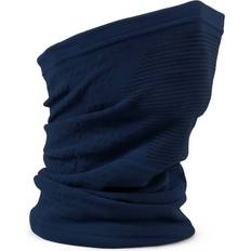 Dame Skjerf & Sjal GripGrab Freedom Warp Knitted Seamless Neck Warmer - Navy