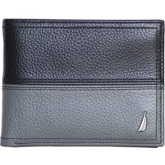 Nautica Two Tone Bifold Wallet - Black/Grey