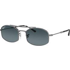 Ray-Ban Man Sunglasses sale Ray-Ban Grey RB3719 Oval-frame Metal