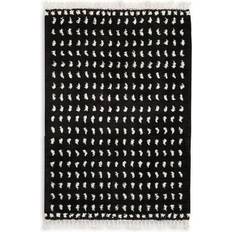 Black Carpets & Rugs Signature Design by Ashley Signature Minston Contemporary Dot Black