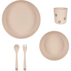 Vaisselle pour bébé Konges Sløjd Pla Dinner Sets Cherry