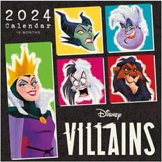 Pyramid Disney Villains Calendar 2024 Month to a View Planner 30cm x 30cm