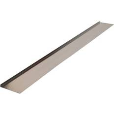 Affugtere Dutra 200 x 2000 mm bundplade u/hul, til sokkelaffugter, aluzink