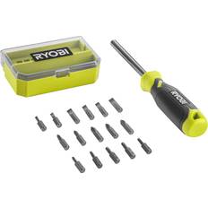 Ryobi Handverktyg Ryobi 17 Precision Mixed Screwdriver Set Tool Kit