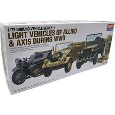 Academy 1/72 Scale WWII Ground Vehicle Set Model Kit