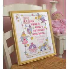 Needlework Kits Princess Birth Record Counted Cross Stitch Kit