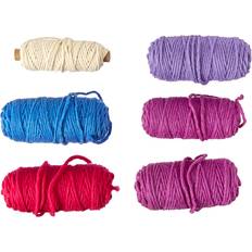 Rojo Hilos PEGLOOM & LAPLOOM Yarn Pack- Berry