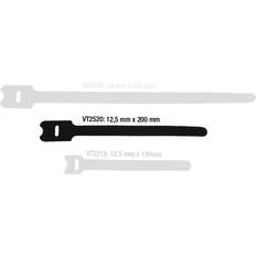 Kabelstrop Velcro Hook & Loop 10 stk. 200mm