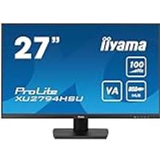 Iiyama 1920x1080 (Full HD) Écrans Iiyama ProLite XU2794HSU-B6 27" 1920 x 1080 Full HD 1080p 100 Hz HDMI DP