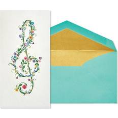 Gift Cards Music Clef Blank Card