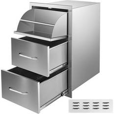 Outdoor Kitchens Bed Bath & Beyond Outdoor Kitchen Drawers Mount Triple Access BBQ Drawers