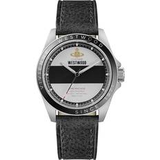 Vivienne Westwood Men Wrist Watches Vivienne Westwood Monochrome Leather
