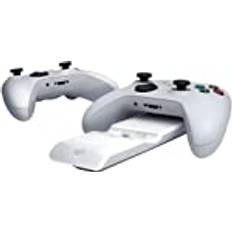 Xbox One Ladestationer PDP opladningsstation Dual Metavolt hvid ti..