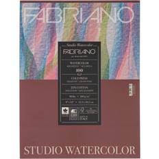 Watercolor Paper Fabriano Studio Watercolor Paper 9" x 12" Pkg of 100 Sheets, Cold Press