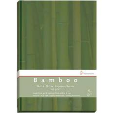 Grün Skizzen- & Zeichenblöcke Hahnemuhle 105gsm A4 Bamboo Sketch Book 64 Sheets/128 Pages Green Cover