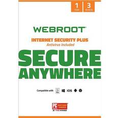 Office Software Webroot Internet Security Plus 3 Devices 1 Year