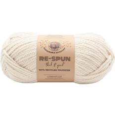 Lion Brand Re-Spun Thick & Quick Yarn-Whipped Cream 843-098