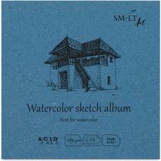 Watercolor Paper SMLT Art Layflat Watercolor Pad 5-1/2" x 5-1/2" 280 gsm