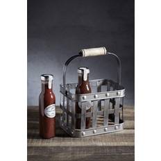 KitchenCraft Utensil Holders KitchenCraft Industrial Mango Wood Caddy Utensil Holder