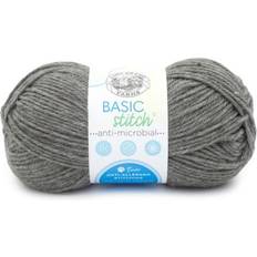 Yarn & Needlework Supplies Lion Brand Basic Stitch Antimicrobial Yarn-Smoke