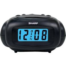 Sharp CHKOSDA Digital Clock, 3d Led Wall Clock with 6" Number Black