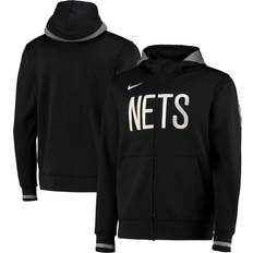 Bundesliga Giacche & Maglioni Nike Felpa Nba Nets Showtime Fz Nero Bianco Uomo Bianco/Nero