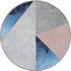 Brown Coasters Tops Geometric Palette Pack Of Coaster 12cm