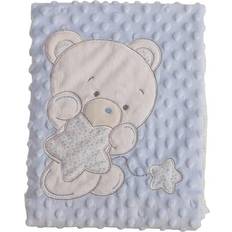 Bear Embroidery Baby Blanket