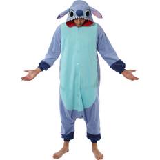 Sazac Stitch Pajama Costume Blue One-Size