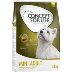 Concept for Life 2x4kg Mini Adult Hundefoder tør