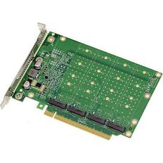 Carte Contrêleur Type PCIe 3.0 16x Pour 4 SSD M2 NVMe M Key