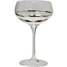Versailles Champagne Coupe Sølv 2-pak