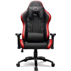 Sedie da gioco Cooler Master gaming Caliber R2 Poltrona per Seduta imbottita Nero, Rosso