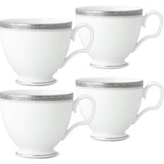 Kitchen Accessories Noritake Charlotta Platinum Tea Cup 8fl oz 4