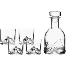 Whiskeykarafler på salg Viva Mount Everest Crystal Decanter Set Whiskey Carafe