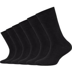 Kid's Socks with Soft Edge 6-pack - Black