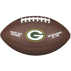 Wilson American Football Wilson NFL Team Logo Composite Football Green Bay Packers