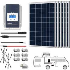 ACOPower 600W 12V Poly Solar RV Kits 50A MPPT Charge Controller