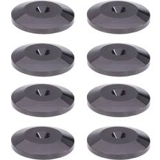 Spikes & Absorbers Bluecell Black 24K Nickel Plated Speaker Spikes 8-pack