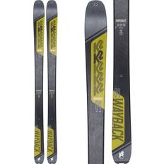 Downhill Skiing K2 Wayback Touring Skis Yellow 153