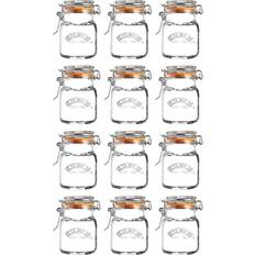 Orange Kitchen Containers Kilner Clip Top Spice Kitchen Container