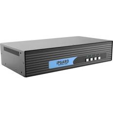 KVM Switches Black Box 4Port Dual Secure Dp,Kvm W/ Keyb/Mse Usb Emul