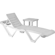 White Sun Beds Resol 5 Garden Sun