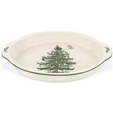 Beige Oven Dishes Spode Christmas Tree Au Gratin Oven Dish