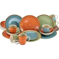 Creatable Country 24 Piece Dinnerware Service for 6 Dinner Set