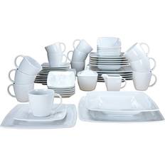 Creatable Victoria Weiã 50 Piece Bone Dinnerware Dinner Set