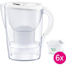 Lavastoviglie Sicuro Brocche Brita Marella Filtro D'Acqua Manuale 2.4 L incl. 6 x Filtri Maxtra Pro All in 1 Brocca