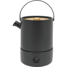 Keramik Tekander Bredemeijer Tepotte UMEA 1,2 l med Varmelegeme Sort Tekande 1.2L